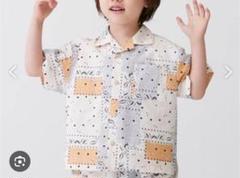 プティマイン　開衿半袖シャツ　美品！！