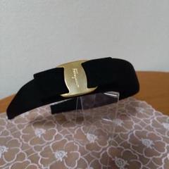【匿名配送】美品　フェラガモ　カチューシャ Salvatore Ferragamo - フェラガモ カチューシャ 美品 2個セット