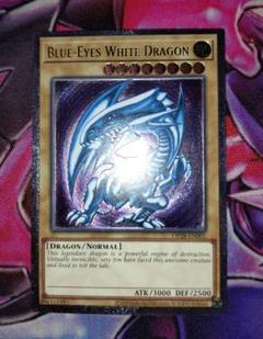 遊戯王 青眼の白龍 ブルーアイズ OTS28 レリーフ EU版 英語 美品