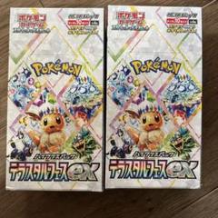 ポケモンカードゲーム テラステルフェス2box ポケモンカードゲーム テラスタルフェスex 2BOX 新品未開封