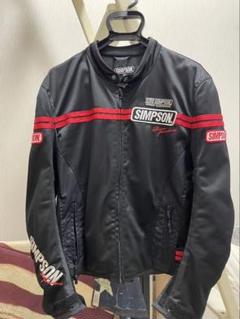 本日23時59分まで1000引き】SIMPSON ジャケット LLサイズ 赤黒
