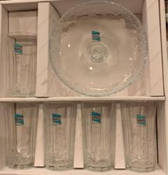 グラスセット フルーツ皿 ビールグラス 食器シリーズ アデリア 新品未使用