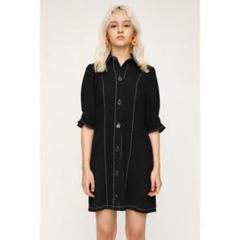 SLY TUCK SLEEVE FRONT BUTTON ワンピース