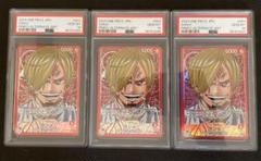 【連番】　サンジ　リーダーパラレル　PSA10 4連番 PSA10】ワンピース サンジ リーダーパラレル リーパラ psa10