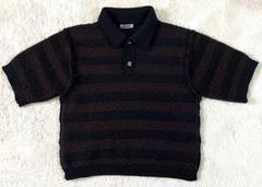 【7/1までの出品】NKNITンニット mesh♡pattern shirt ① mesh ♡KNIT shirt | NKNIT