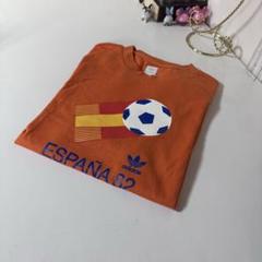 adidas ESPAÑA 82 Sサイズ Tシャツ オレンジ 1pc.