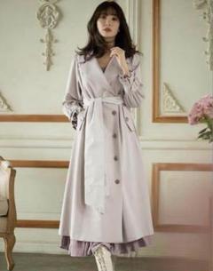 未使用‼️ Her Lip To/Belted Dress Trench Coat Sleeveless Twill Trench Dress（トレンチコート）｜Her lip to
