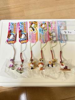小倉トースト　ご当地キティ　ストラップ ご当地キティ 名古屋 小倉トースト ストラップ