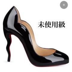 【極美品】クリスチャンルブタンwawy dolly パンプス エナメル ブラック