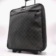 希少ネイビー【GUCCI】トランクケース　ボストンバッグ　GGスプリーム GUCCI - オールドグッチ GUCCI ボストンバッグ GGスプリーム 40