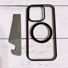 ⭐️ iPhone 15 Pro ケース ブラック クリア おしゃれ