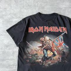 【ツラ最高、IRON MAIDEN】バンドTシャツ古着スカルヘビメタストリート
