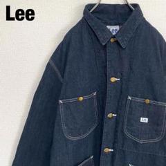人気 Lee リー カバーオール ユニオンメイド デニムジャケット ワンポイント