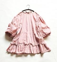 Neige ネージュ♡ランタンパフ袖ブラウス♡ピンク♡フリーサイズ レディースのサムネイル