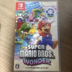 ニンテンドースイッチ　スーパーマリオブラザーズ　ワンダー