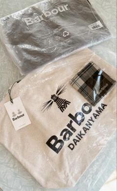 Barbour バブアー 代官山店ノベルティエプロントートバッグハンカチセット Barbour バブアー 代官山店ノベルティエプロントートバッグ
