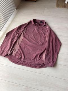 ピンク　ポロシャツ　長袖　vintage 古着