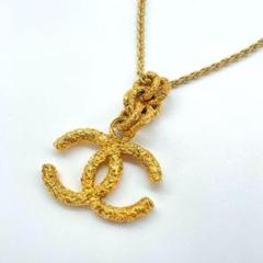 希少一点物✨ CHANEL シャネル ココマーク 溶岩 ゴールド