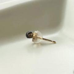 【Jouete】K10YG スモーキークォーツピアス（片耳用）