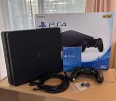 PS4 CUH-2200AB01 ジェットブラック【500GB】　ソフト9本付き