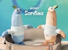 POPMARTポップマートスポンジボブ SARDINE シークレットsecret POPMARTポップマートスポンジボブ SARDINE シークレットsecret