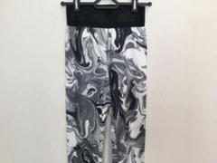 NIKE レギンス 白黒マーブル柄 XS