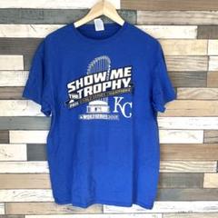 【DELTA 】【良好】KC 2015年ワールドシリーズチャンピオンTシャツ