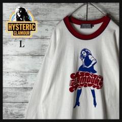 新品！HYSTERIC GLAMOUR XGIRL長袖Tシャツ長袖Tシャツ HYSTERIC GLAMOUR x-girl 長袖Tシャツ