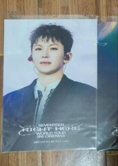 SEVENTEEN CGV RIGHT HERE 入場特典 ジョシュア ポスター SEVENTEEN CGV RIGHT HERE 入場特典 ジョシュア ポスター