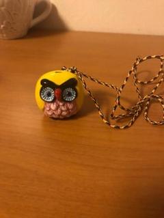 黄色いフクロウオカリナ