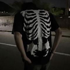 archive grunge T-shirt skeleton XL BC39