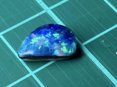 1ct 天然 ボルダーオパール ルース 原石 など