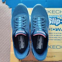 SKECHERS Slip-Ins ネイビー 蝶柄 25㎝ スケッチャーズ SKECHERS Slip-Ins ネイビー 蝶柄 25㎝ スケッチャーズ - メルカリ