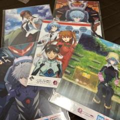 エヴァンゲリオン 一番くじ　ビジュアルシート　J賞　5枚セット エヴァンゲリオン 一番くじ ビジュアルシート J賞 5枚セッ
