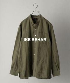 IKE BEHAR/ SHIPS別注 USA製 バンドカラーシャツ