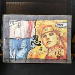 NARUTO 連載8周年記念　岸本斉史先生直筆サイン入り色紙　自己最安値 NARUTO 連載8周年記念 岸本斉史先生直筆サイン入り色紙 自己最