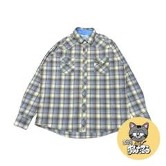 90s 古着 ラングラー 長袖シャツ チェック オーバーサイズ XL