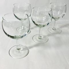 made in FRANCE ビンテージ ワイングラス4脚セットのサムネイル