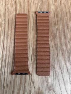 ◇ マグネット式レザーウォッチバンド　アップルウォッチ