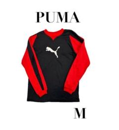 【PUMA プーマ】美品　長袖Tシャツ　ロンT スポーツウェア　メンズM