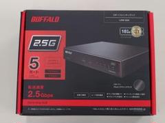 2.5Gbps対応 5ポート スイッチングハブ