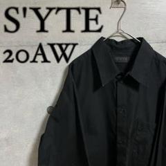 S'YTE 20AW オーバーサイズ コットン シャツ 黒 4のサムネイル