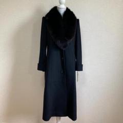 sankyo shokai 毛皮/ロングコート/ブラックグラマ ミンク コート