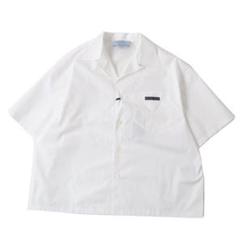 PRADA 半袖シャツ Mサイズ オープンカラー 新品 - メルカリ