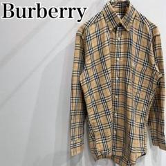 Burberry 90s ノヴァチェック 長袖シャツ ベージュ Sサイズ