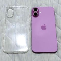 iPhone16plus 128gb ピンク バッテリー100%
