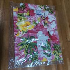 アロハシャツ ピンク・花柄