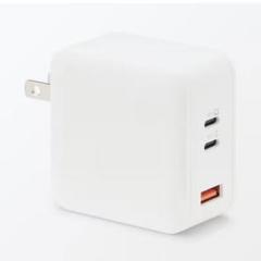 MUJI USB-C 2ポート急速充電器 MJ-PD2C1A