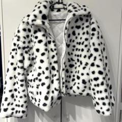 c1989 cow ecofur coat 牛柄 アウター ダルメシアン