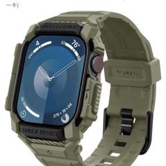 Spigen Apple Watch 10 46mm 一体型 バンド ケース